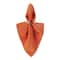 DII® Burnt Orange Dobby Stripe Cloth Dinner Napkins, 6ct.